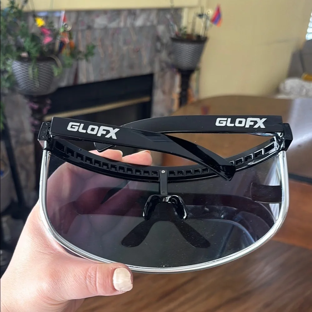GloFX Rainbow Visor SunGlasses